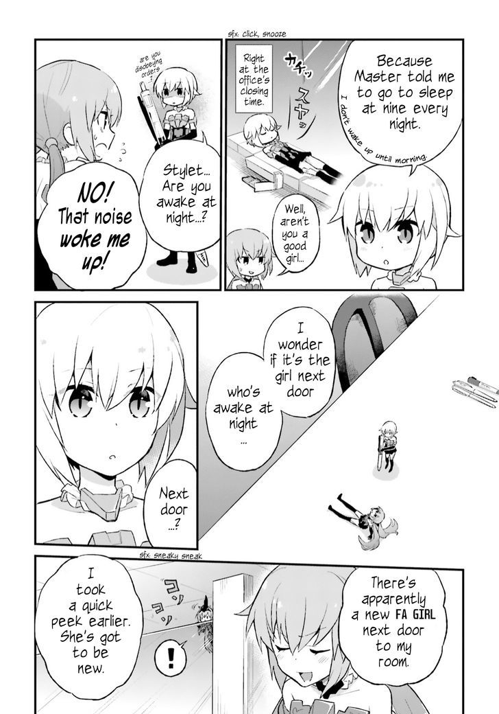 Frame Arms Girl: Lab Days Chapter 3 page 5 - Chapter 3