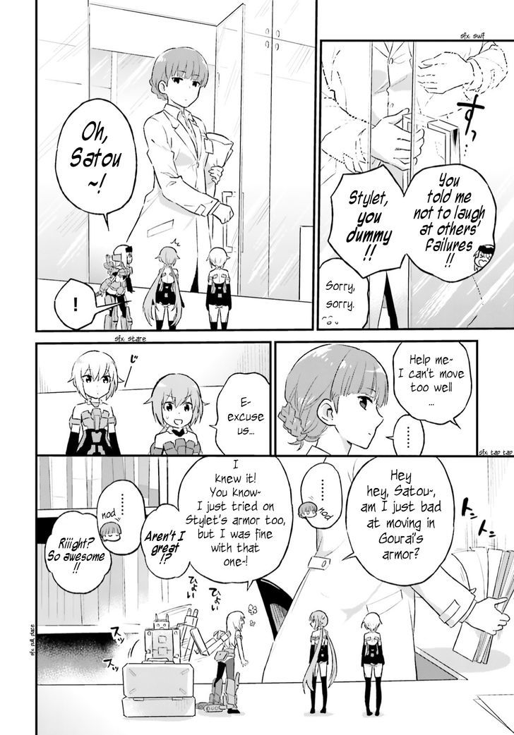 Frame Arms Girl: Lab Days Chapter 4 page 10 - Chapter 4