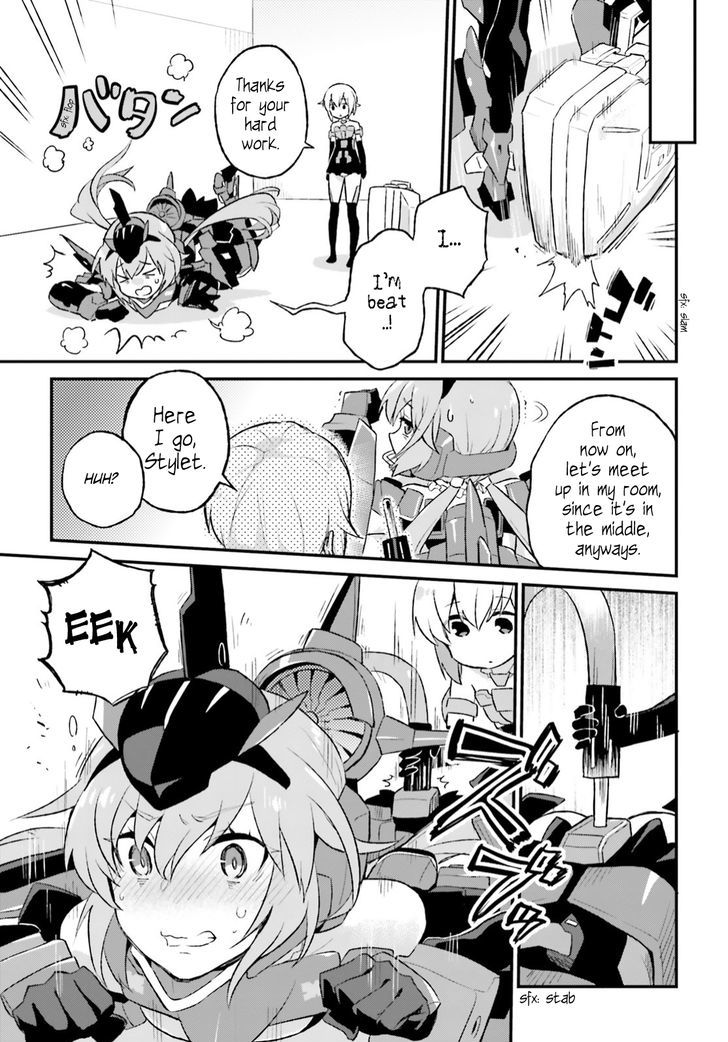 Frame Arms Girl: Lab Days Chapter 4 page 21 - Chapter 4