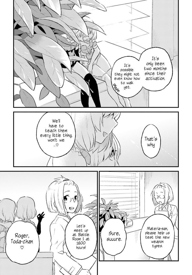 Frame Arms Girl: Lab Days Chapter 4 page 23 - Chapter 4