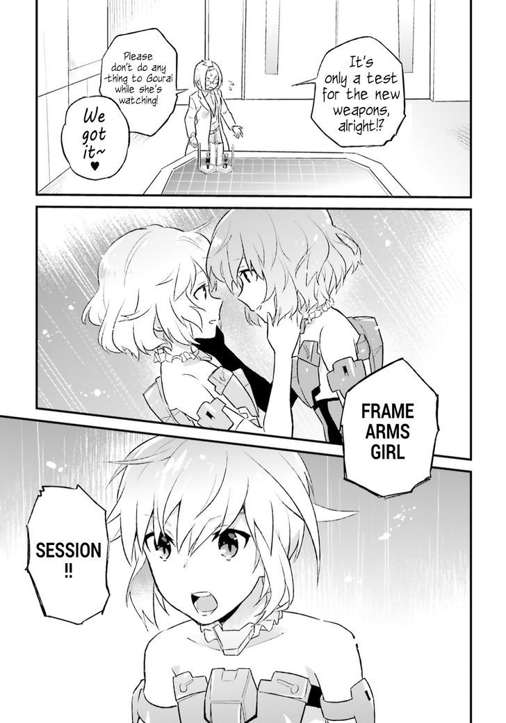 Frame Arms Girl: Lab Days Chapter 5 page 17 - Chapter 5