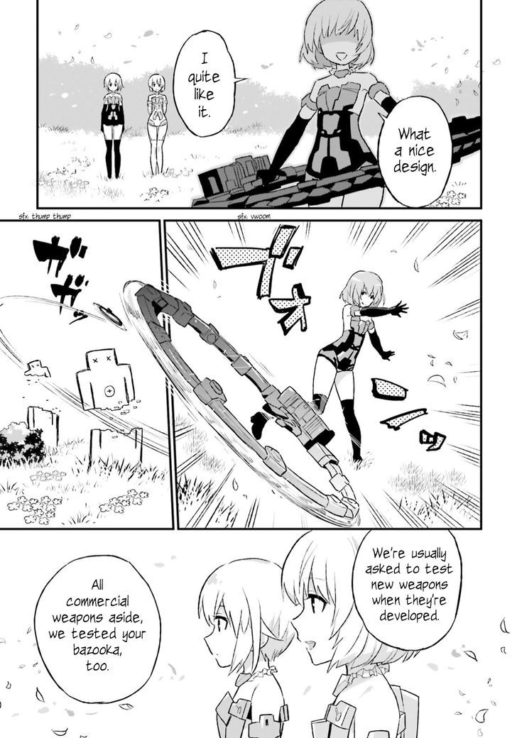 Frame Arms Girl: Lab Days Chapter 5 page 21 - Chapter 5