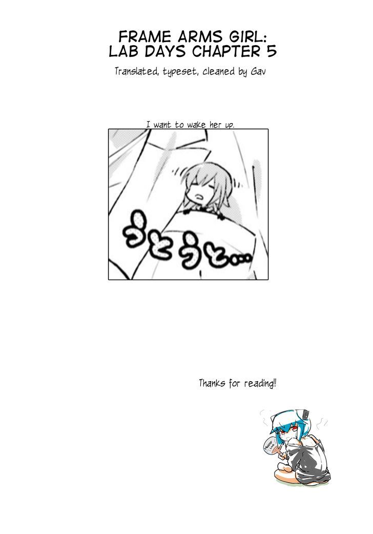 Frame Arms Girl: Lab Days Chapter 5 page 31 - Chapter 5