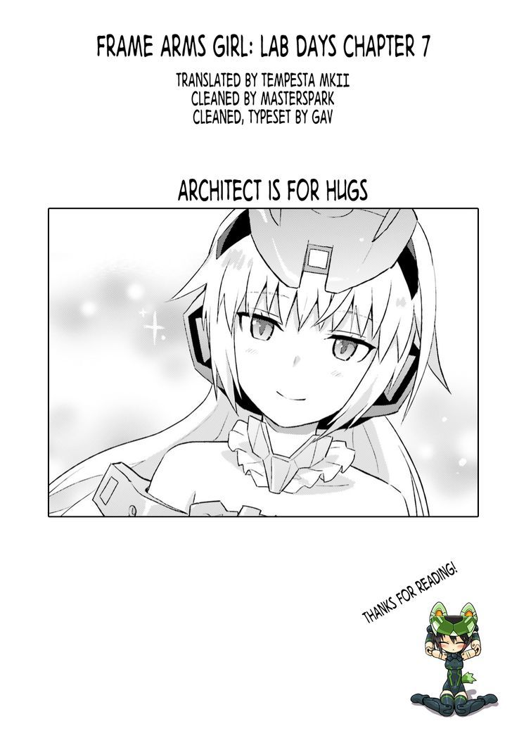 Frame Arms Girl: Lab Days Chapter 7 page 27 - Chapter 7