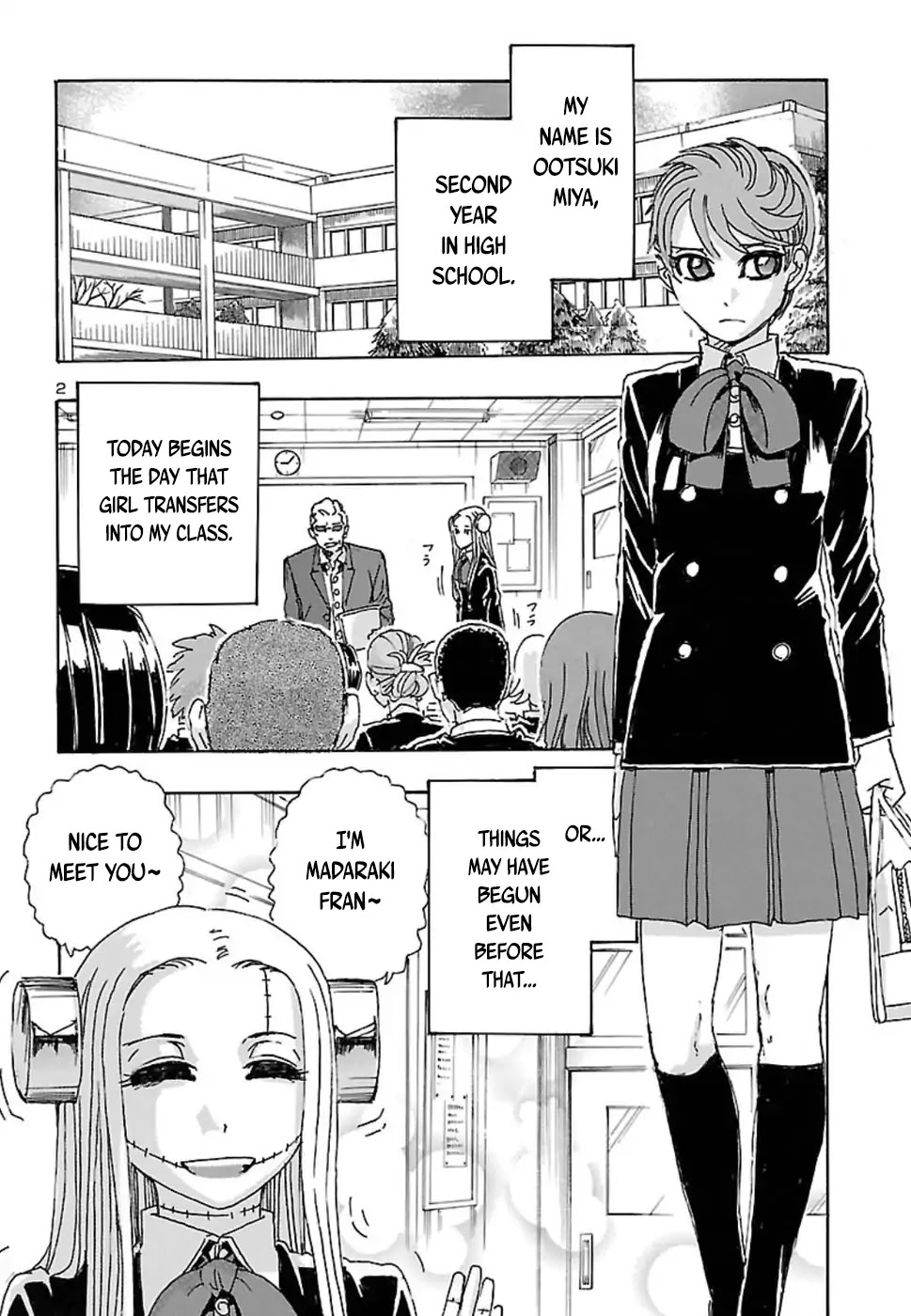 Franken Fran Frantic Chapter 1 page 2 - Chapter 1: Requiem for a Dream