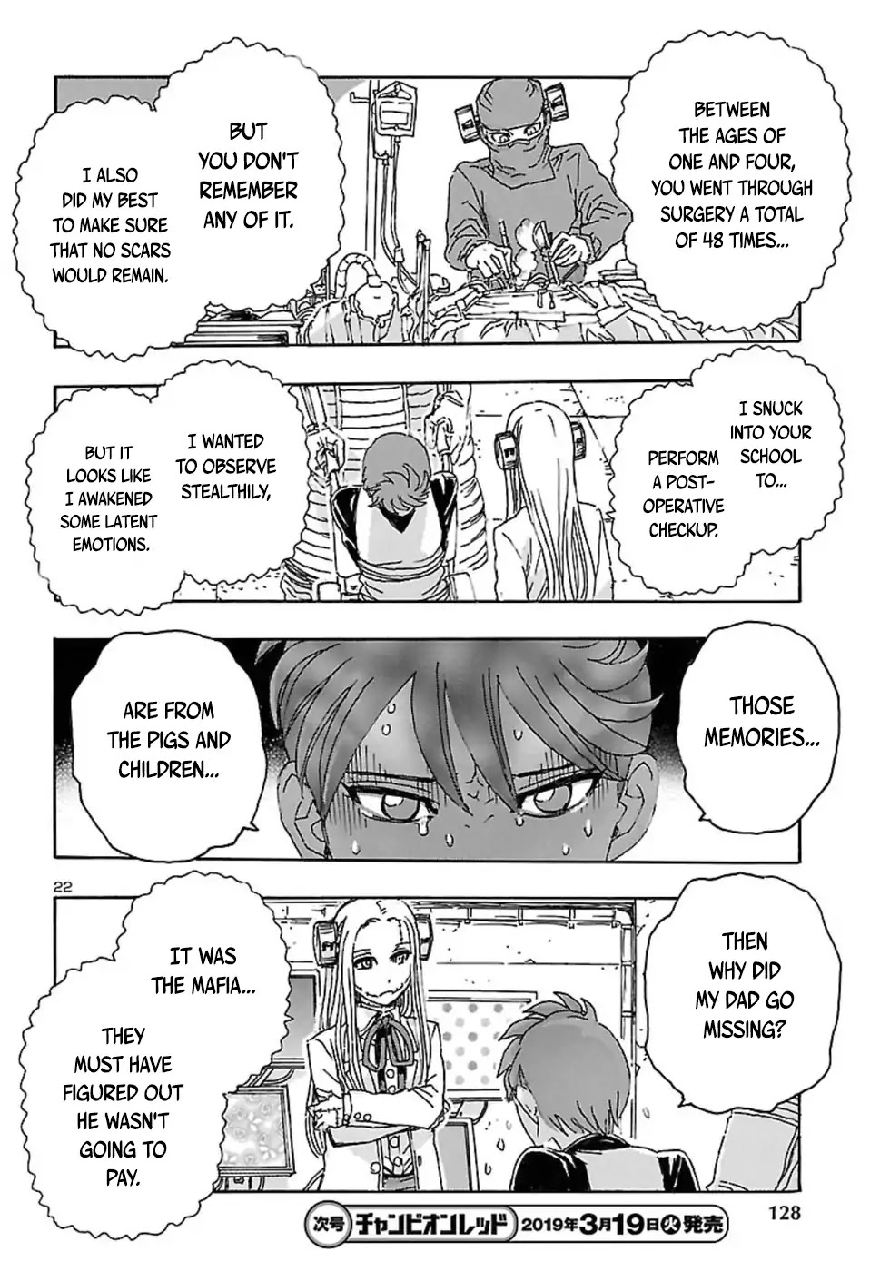 Franken Fran Frantic Chapter 1 page 22 - Chapter 1: Requiem for a Dream