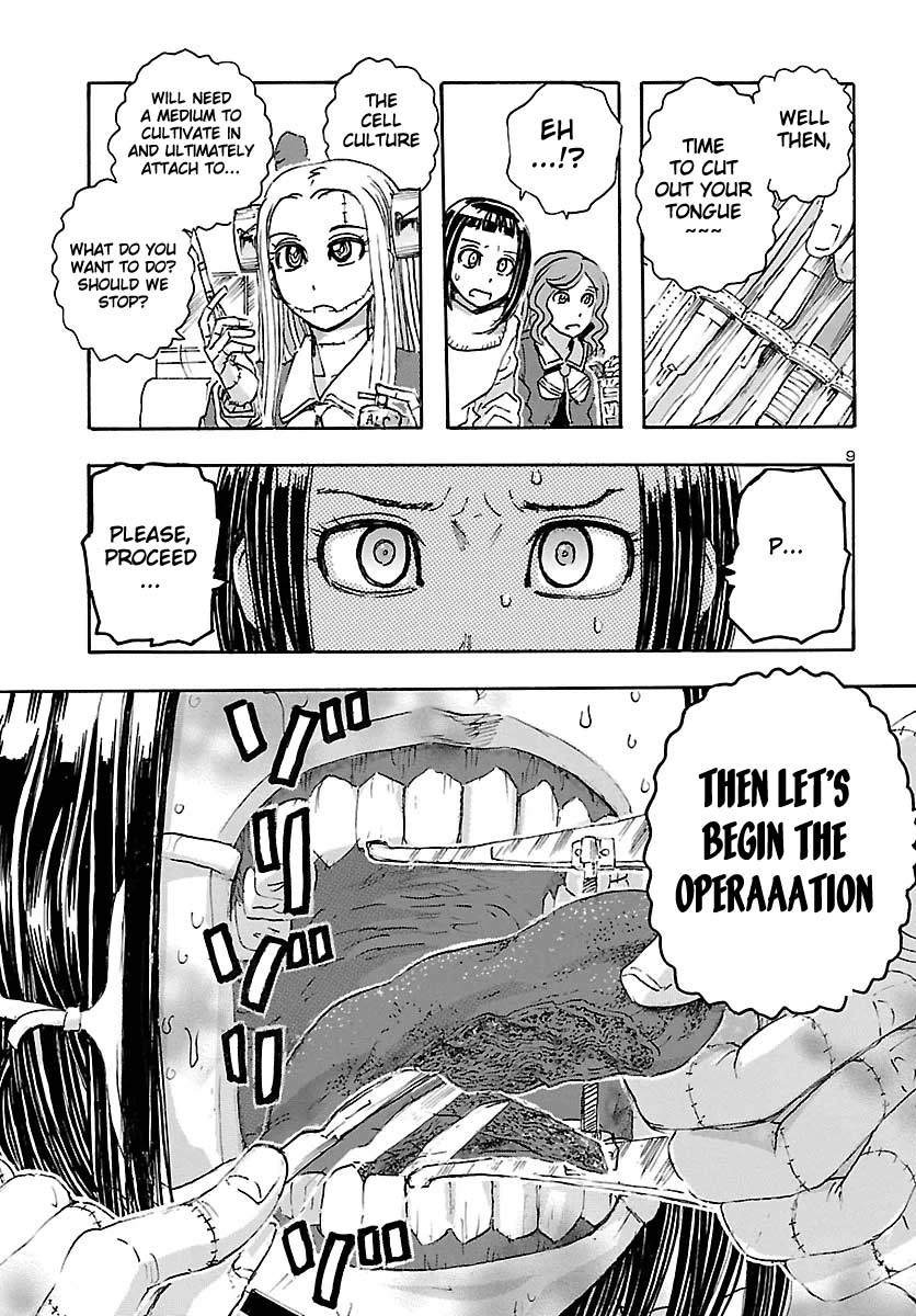 Franken Fran Frantic Chapter 10 page 9 - Chapter 10: Tasty Life