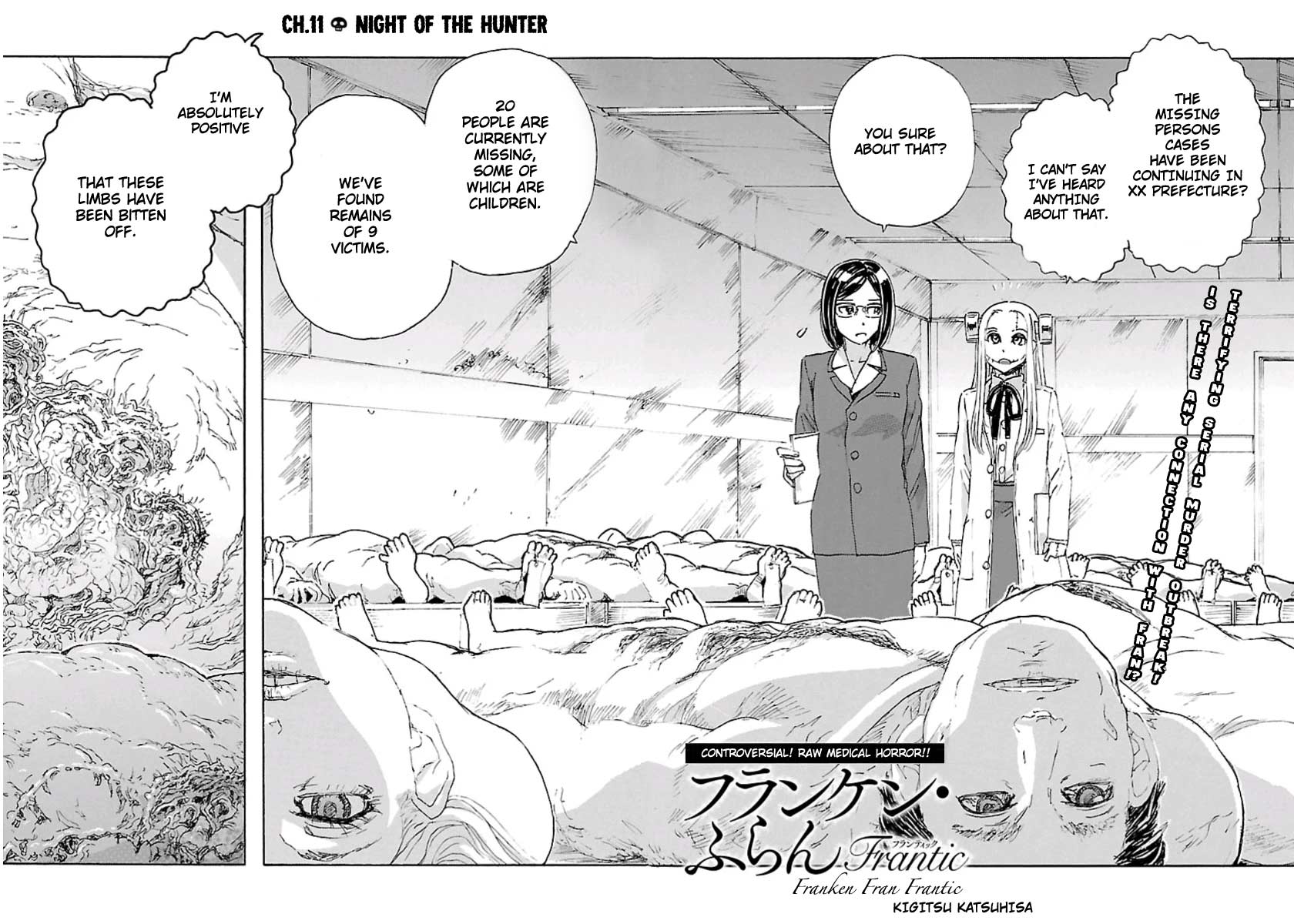 Franken Fran Frantic Chapter 11 page 2 - Chapter 11: Night of the Hunter