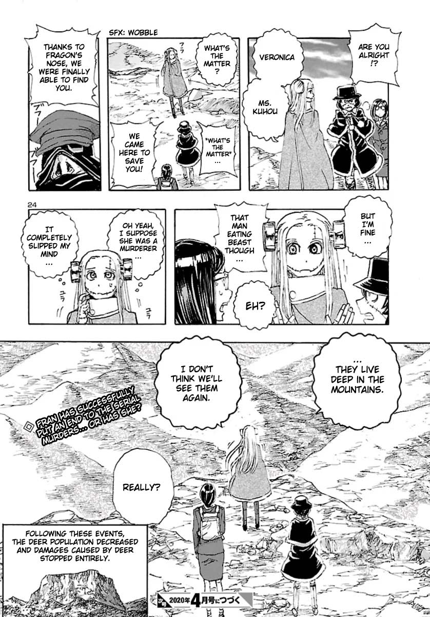 Franken Fran Frantic Chapter 11 page 23 - Chapter 11: Night of the Hunter