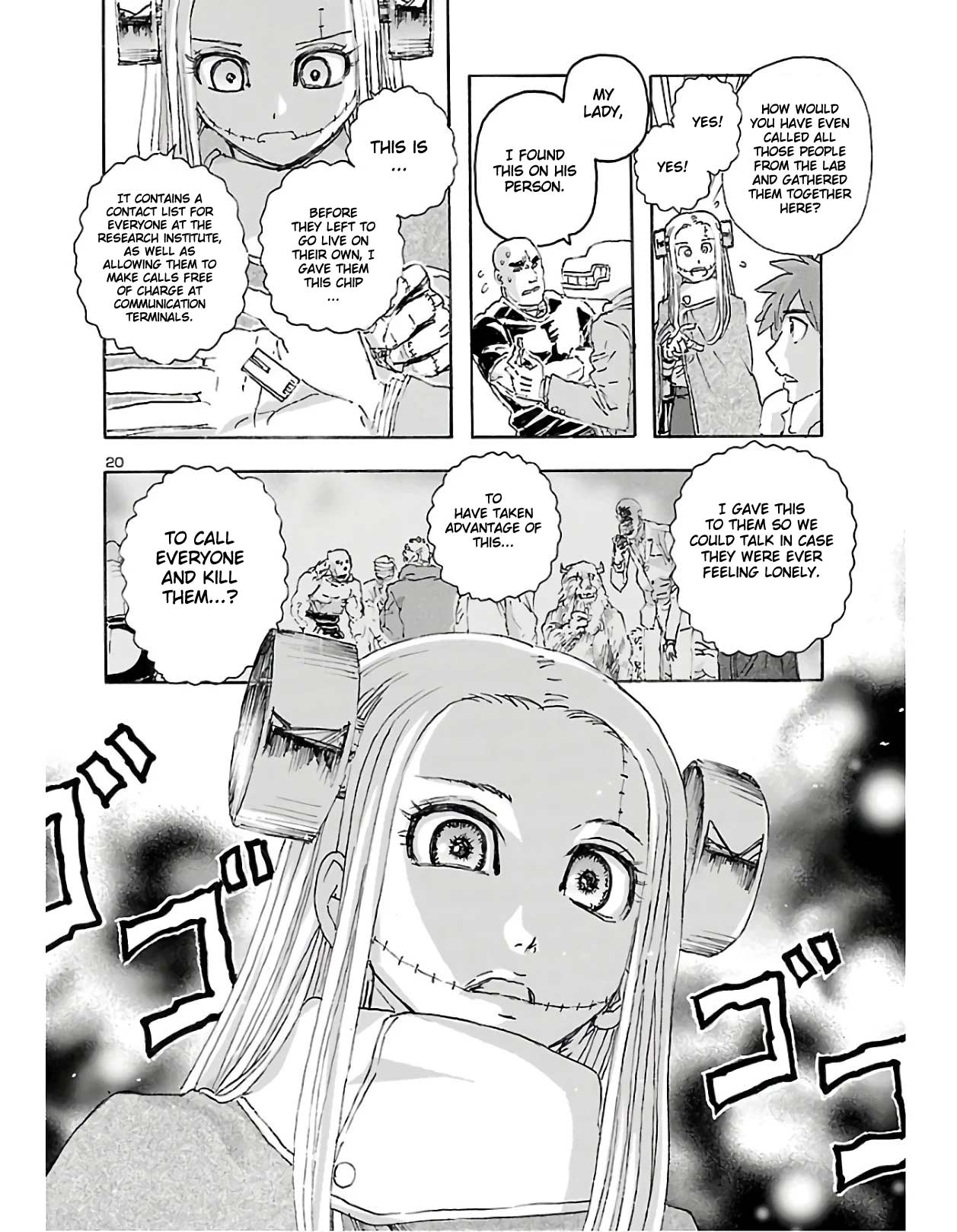 Franken Fran Frantic Chapter 12 page 19 - Chapter 12: Phantom Lake