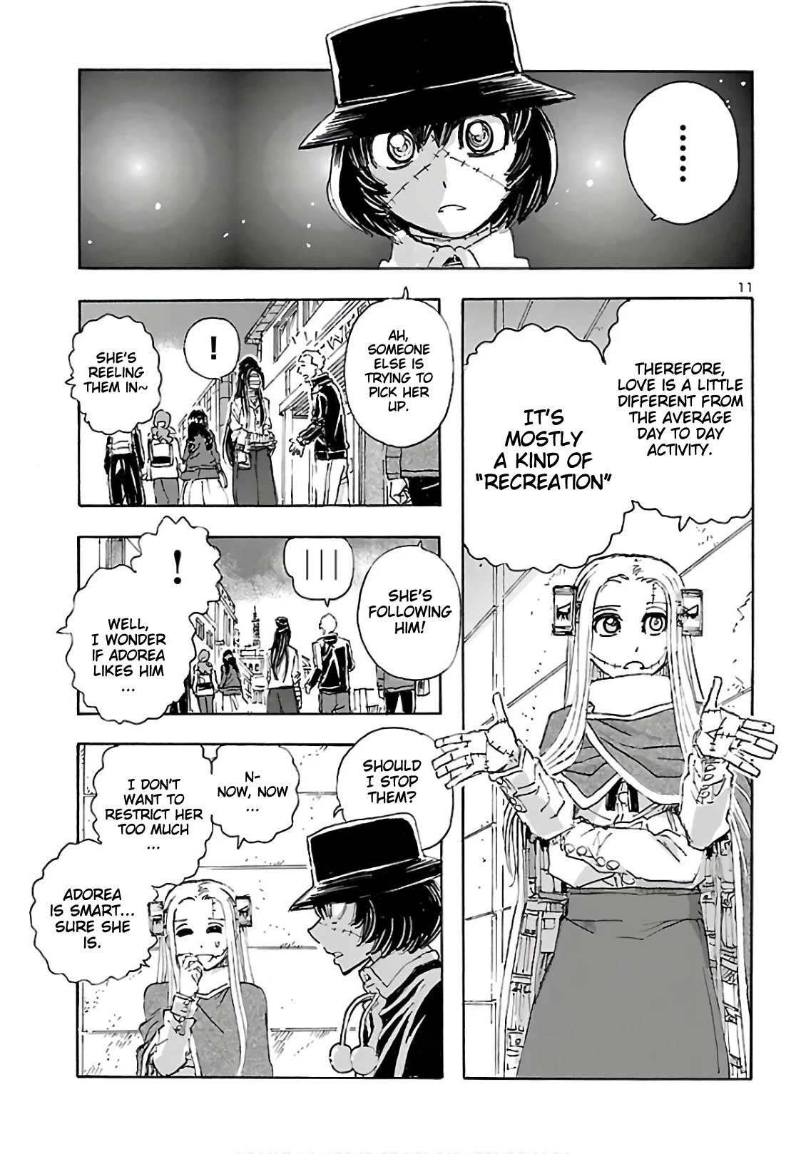 Franken Fran Frantic Chapter 13 page 12 - Chapter 13: Adorea's Love Story