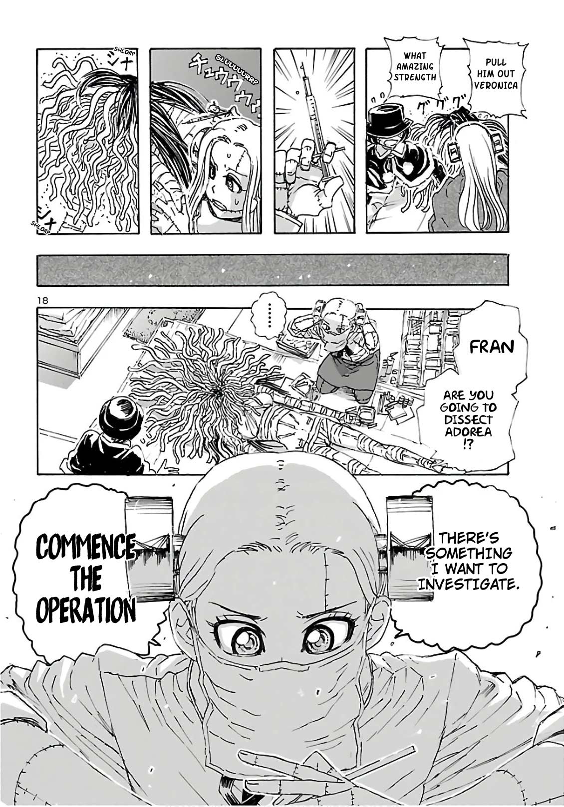 Franken Fran Frantic Chapter 13 page 19 - Chapter 13: Adorea's Love Story