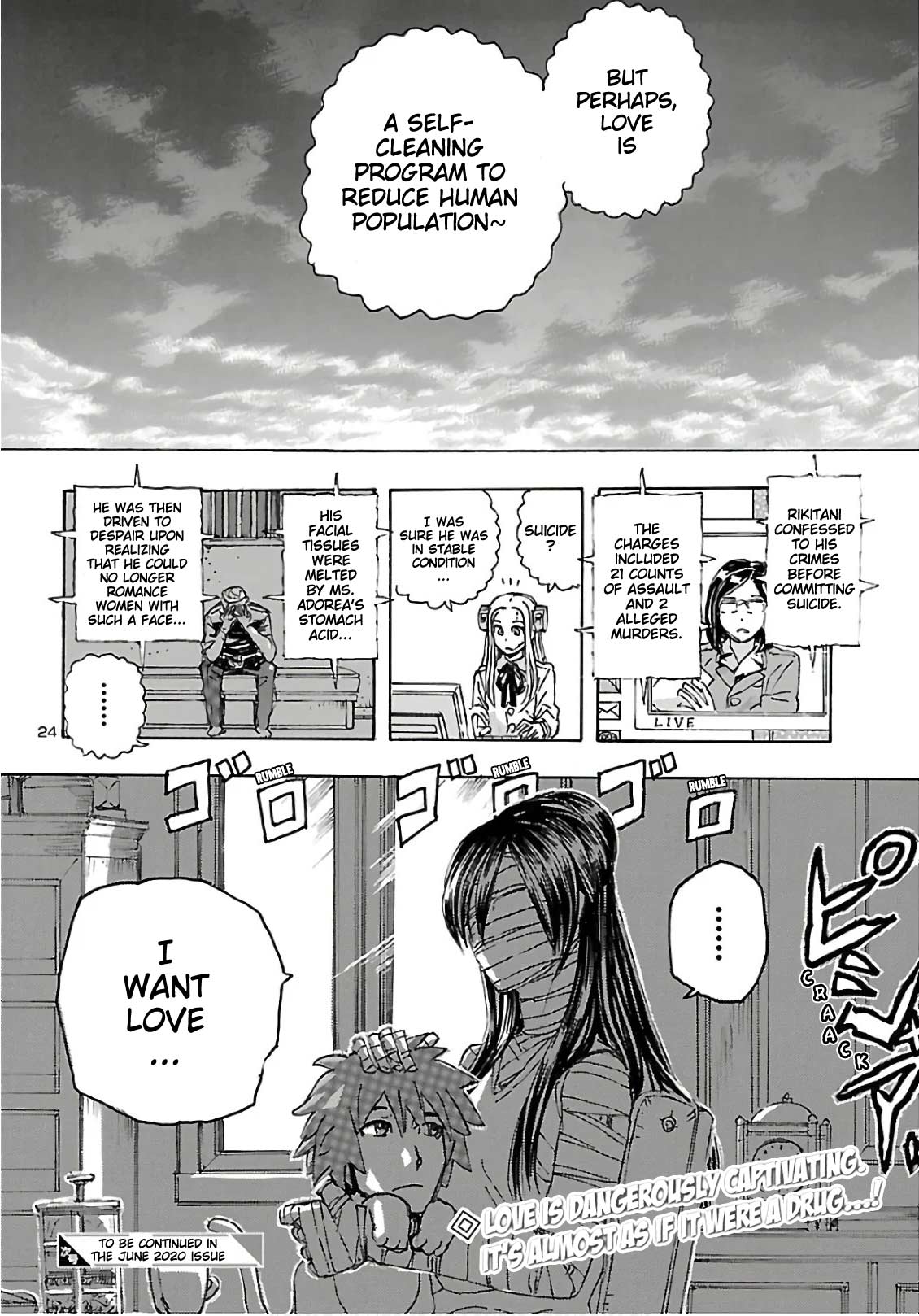 Franken Fran Frantic Chapter 13 page 25 - Chapter 13: Adorea's Love Story