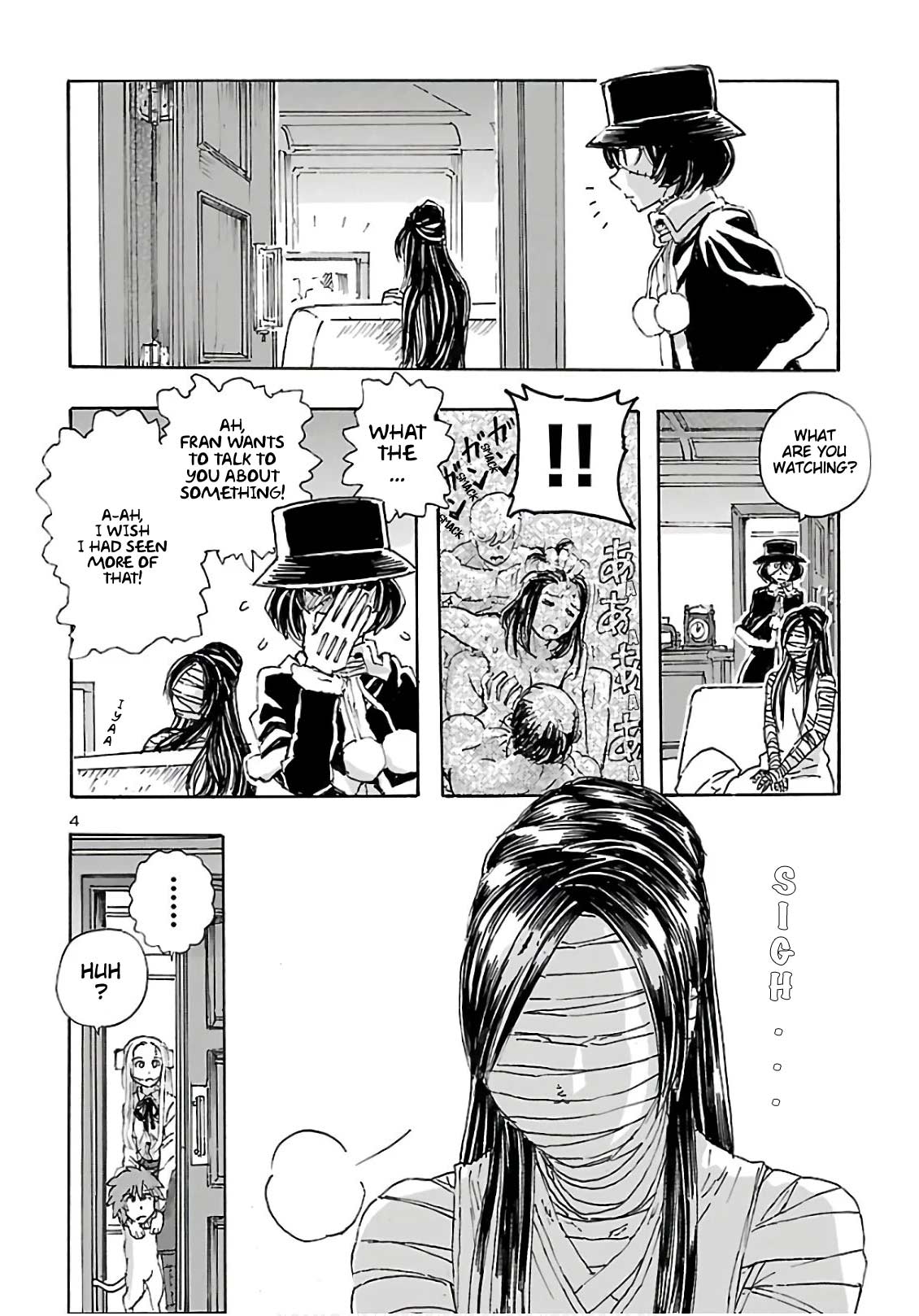 Franken Fran Frantic Chapter 13 page 5 - Chapter 13: Adorea's Love Story