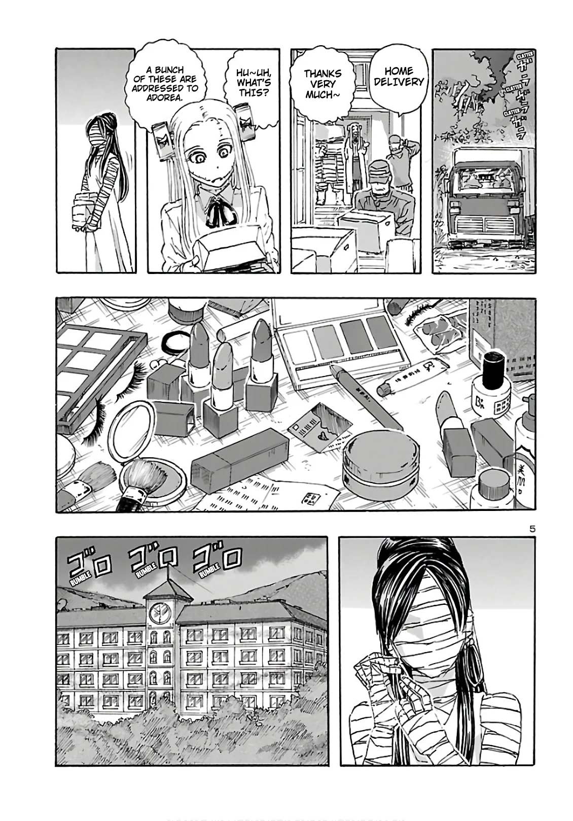 Franken Fran Frantic Chapter 13 page 6 - Chapter 13: Adorea's Love Story