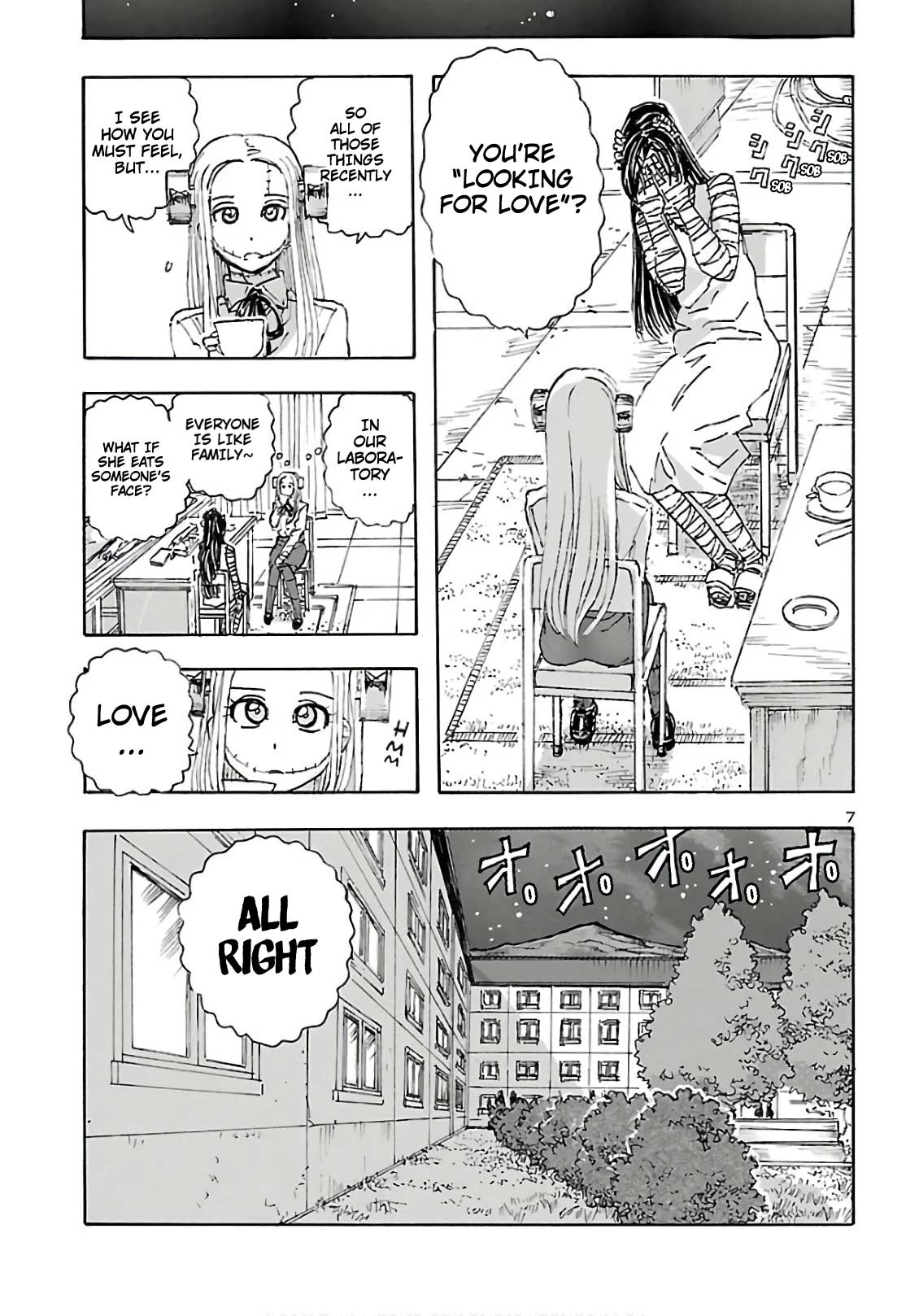 Franken Fran Frantic Chapter 13 page 8 - Chapter 13: Adorea's Love Story
