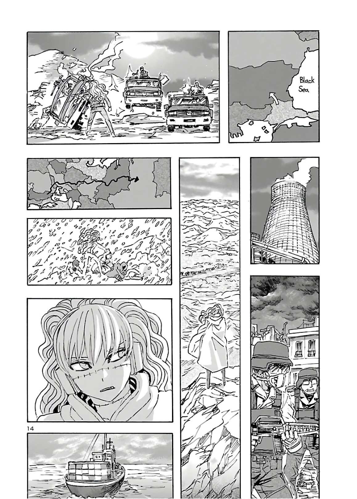 Franken Fran Frantic Chapter 14 page 14 - Chapter 14: Long Way Home