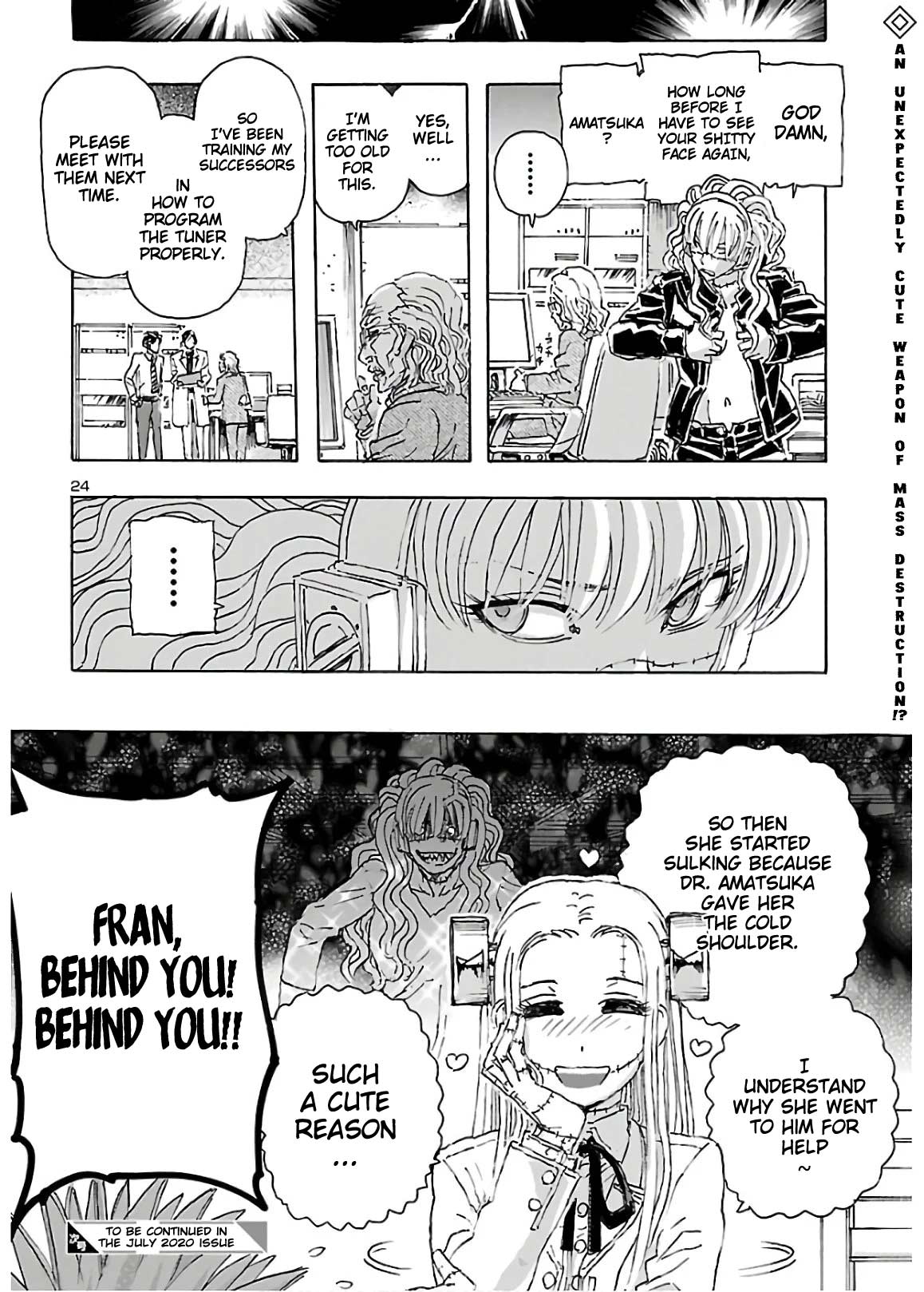 Franken Fran Frantic Chapter 14 page 24 - Chapter 14: Long Way Home