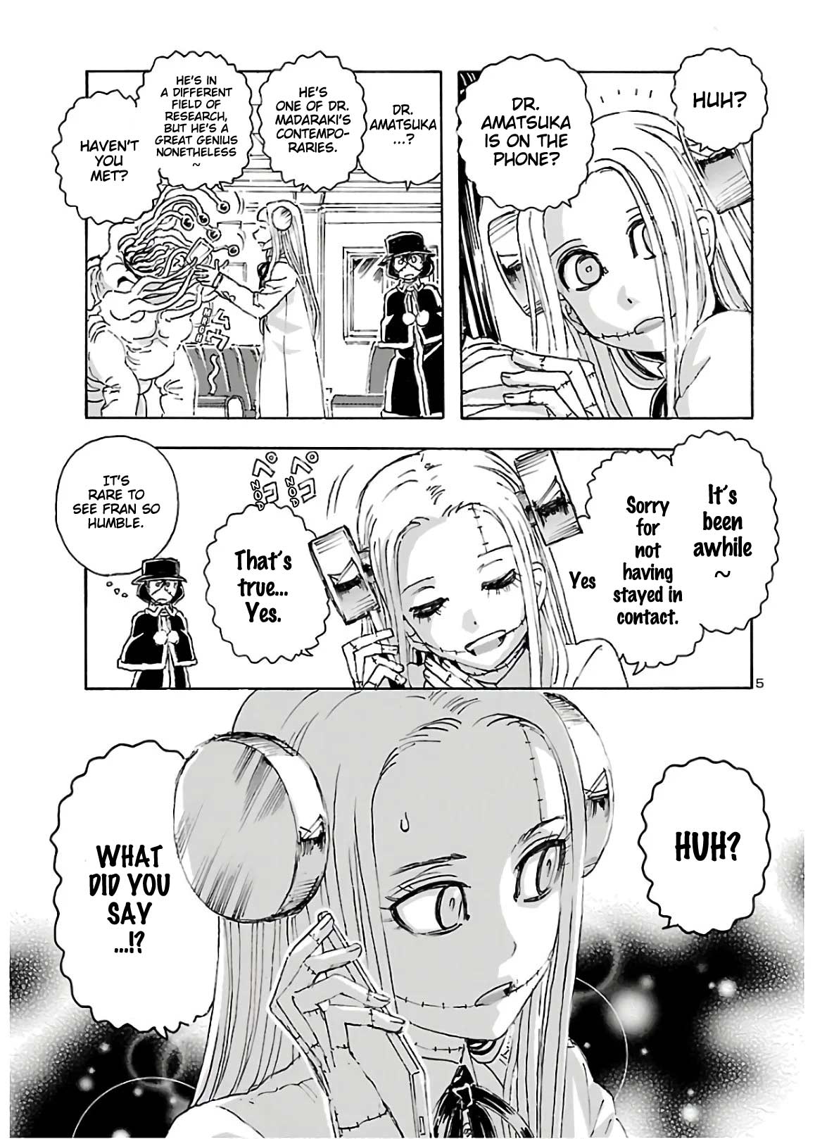 Franken Fran Frantic Chapter 14 page 5 - Chapter 14: Long Way Home