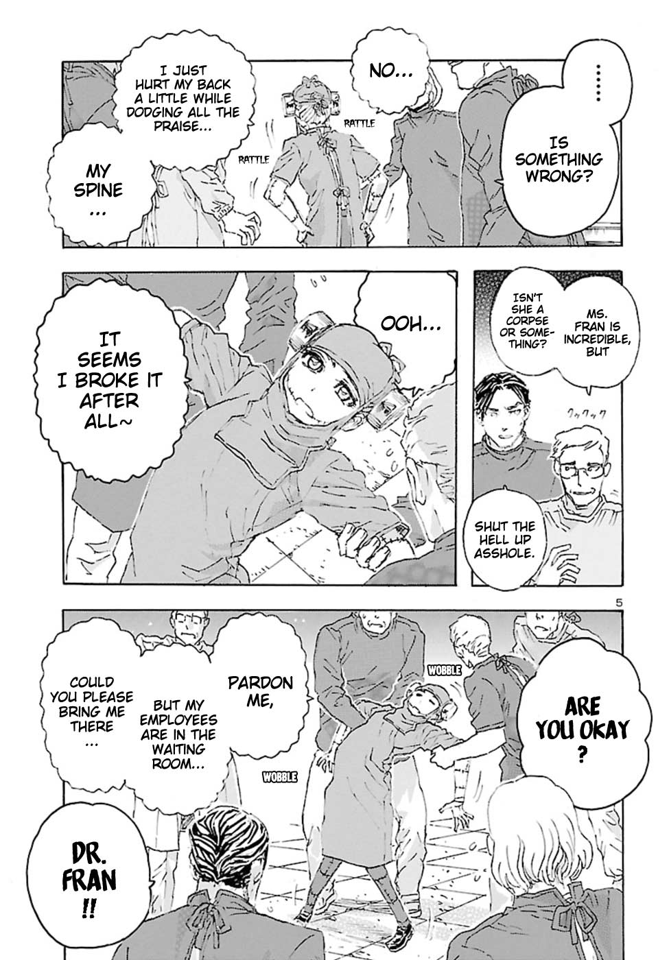 Franken Fran Frantic Chapter 16 page 4 - Chapter 16: Puppet Master