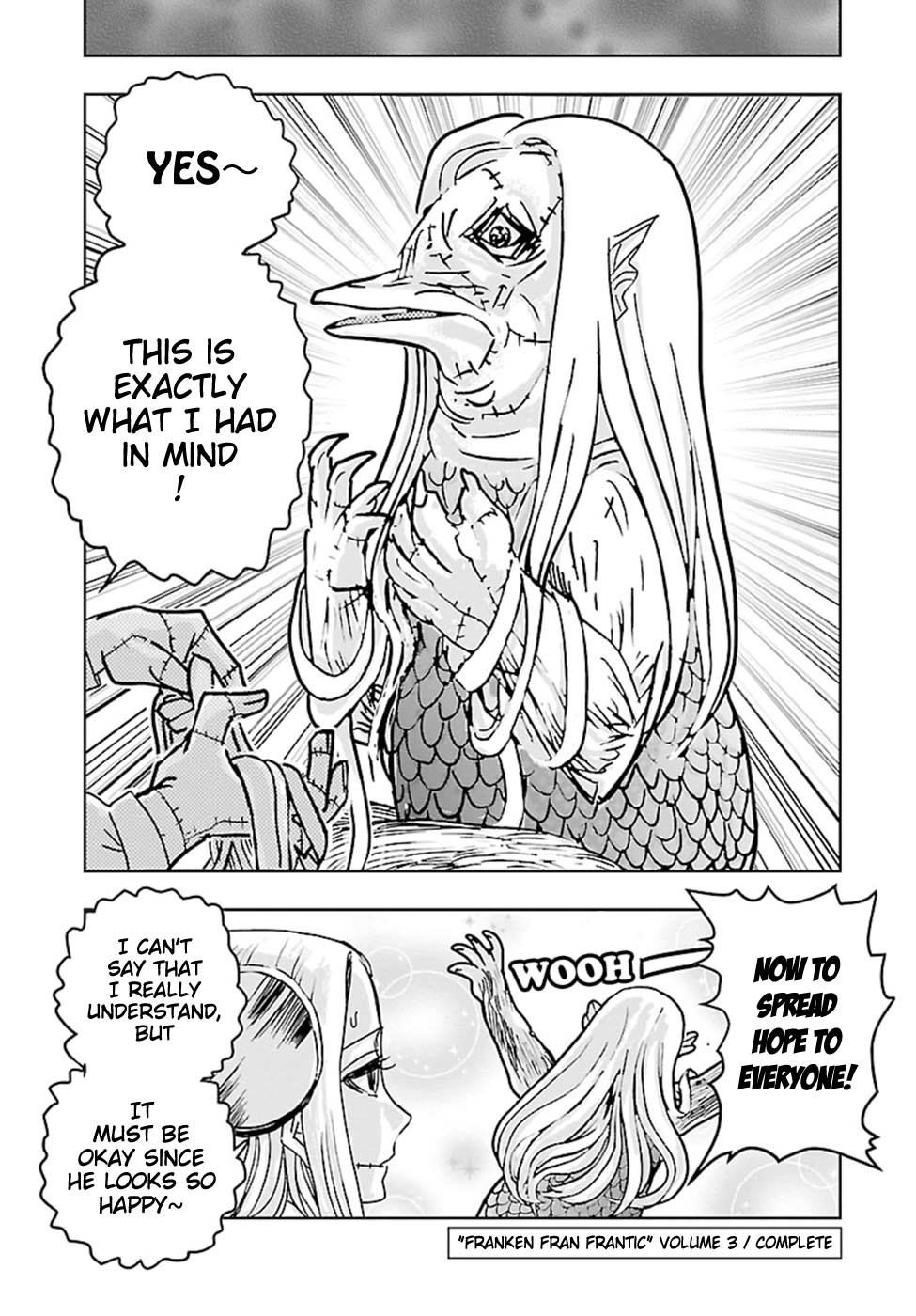 Franken Fran Frantic Chapter 17.5 page 4 - Chapter 17.5: Warrior of Hope