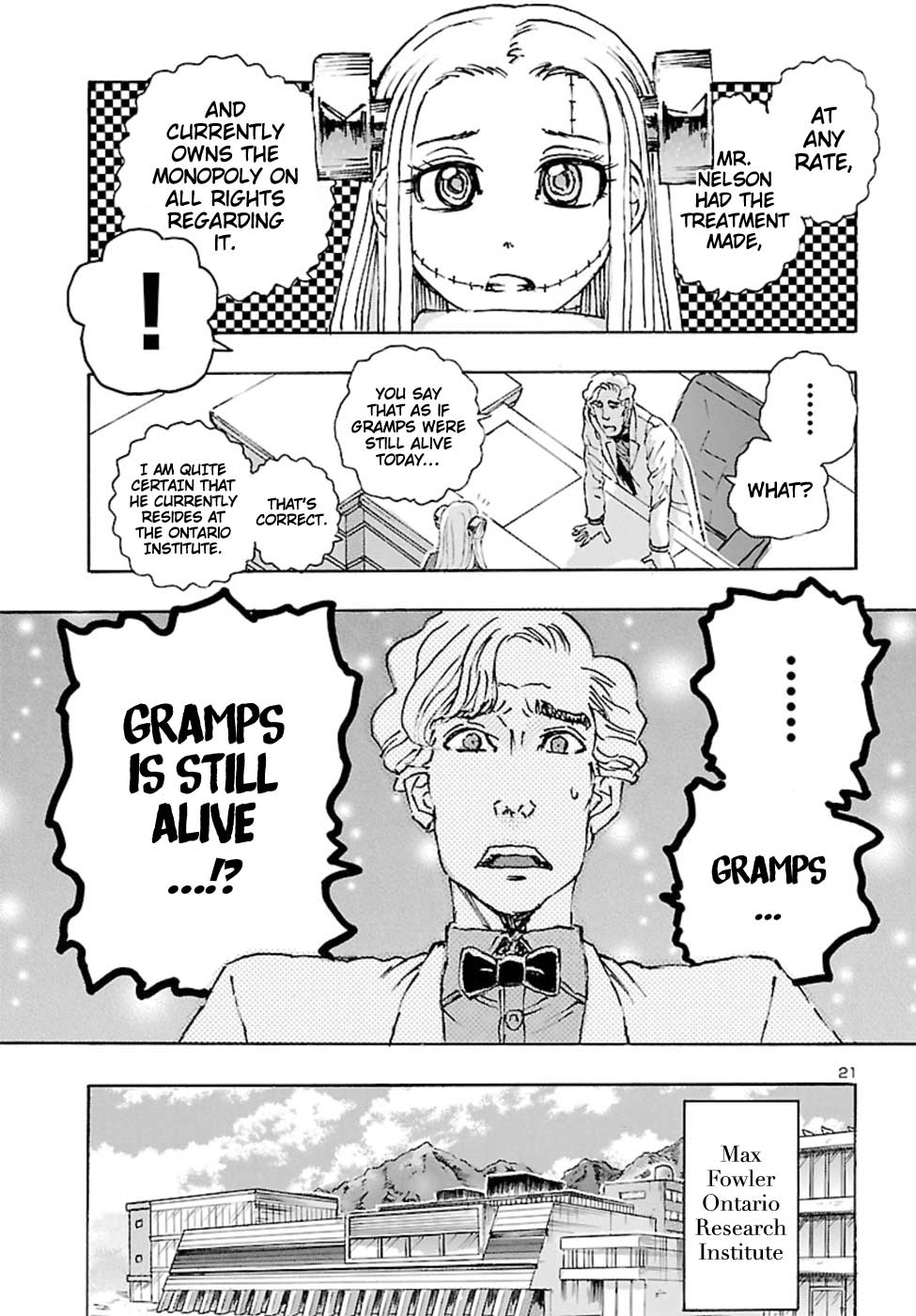 Franken Fran Frantic Chapter 17 page 20 - Chapter 17: The Man They Called Satan