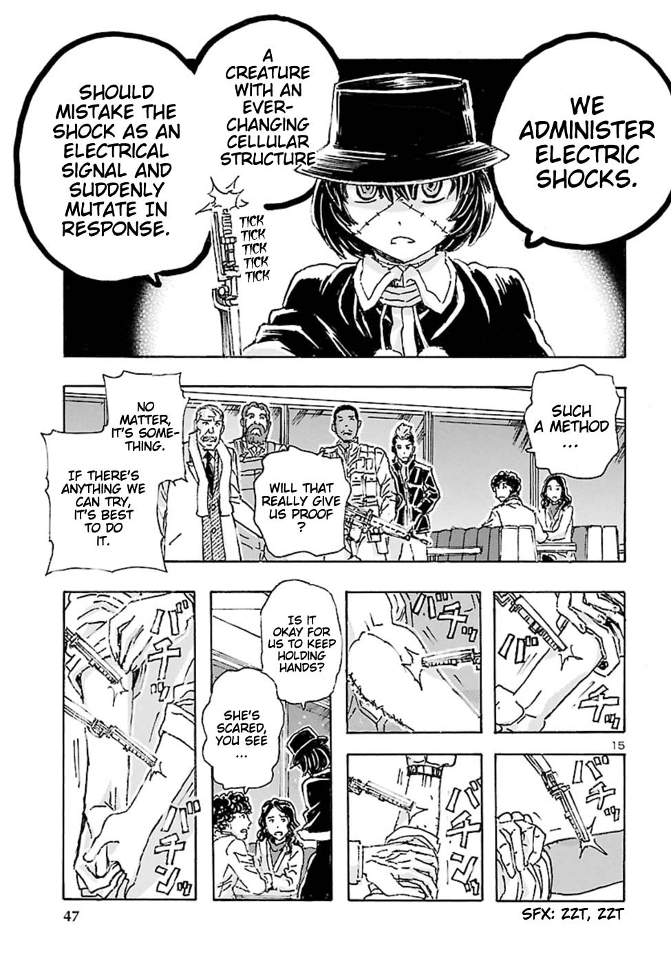 Franken Fran Frantic Chapter 18 page 14 - Chapter 18: Shoot the Invader