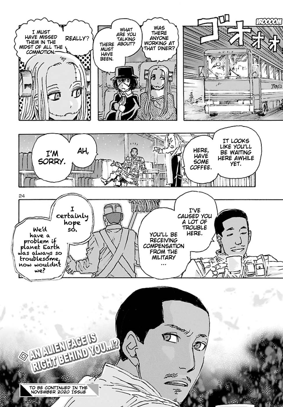 Franken Fran Frantic Chapter 18 page 22 - Chapter 18: Shoot the Invader