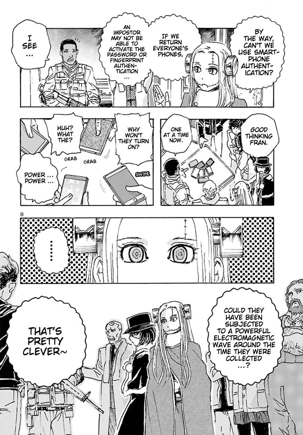 Franken Fran Frantic Chapter 18 page 7 - Chapter 18: Shoot the Invader
