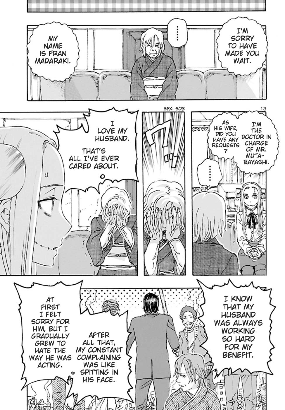 Franken Fran Frantic Chapter 19 page 13 - Chapter 19: Marriage Story