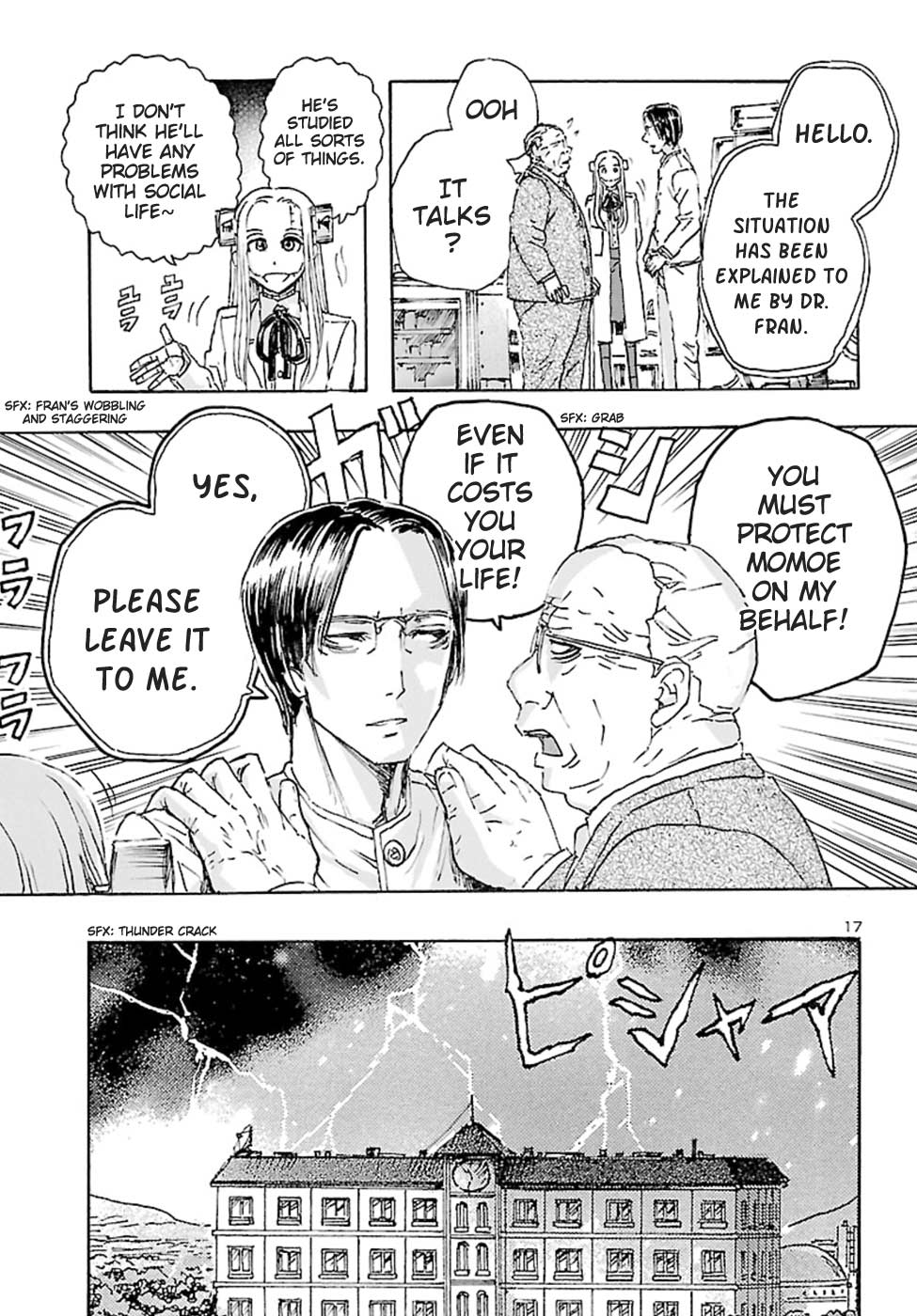 Franken Fran Frantic Chapter 19 page 17 - Chapter 19: Marriage Story