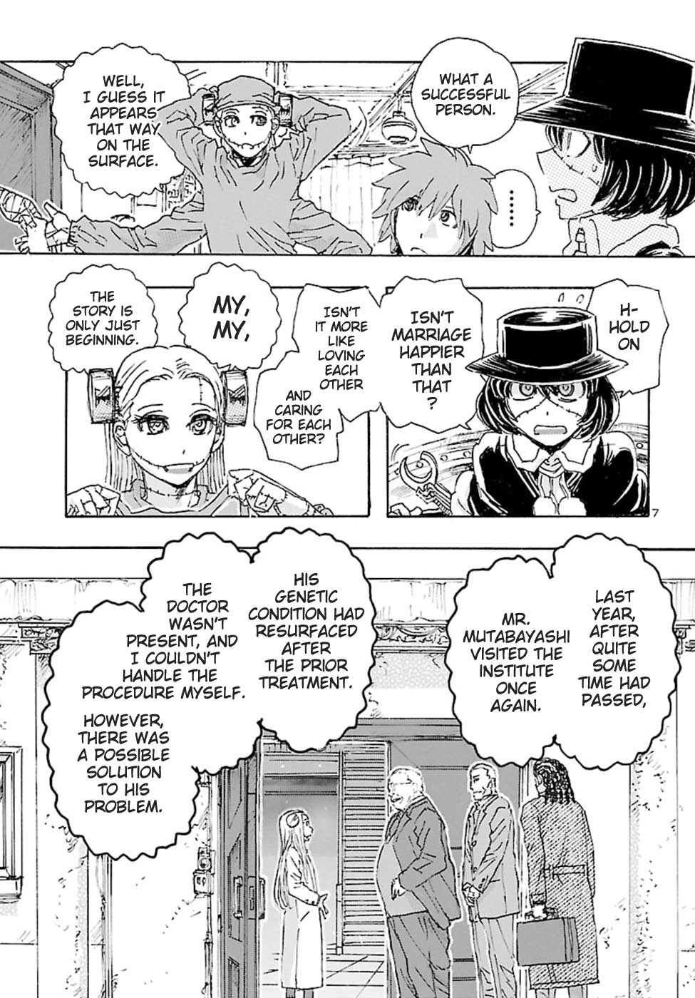 Franken Fran Frantic Chapter 19 page 7 - Chapter 19: Marriage Story