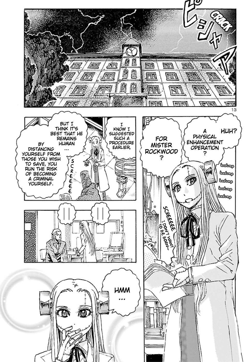 Franken Fran Frantic Chapter 20 page 14 - Chapter 20: The Dark Knight