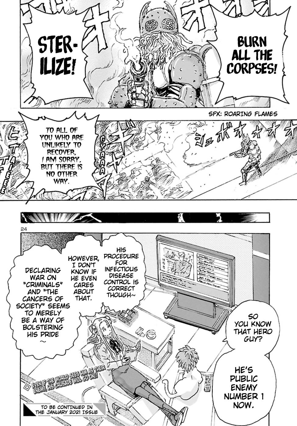 Franken Fran Frantic Chapter 20 page 25 - Chapter 20: The Dark Knight