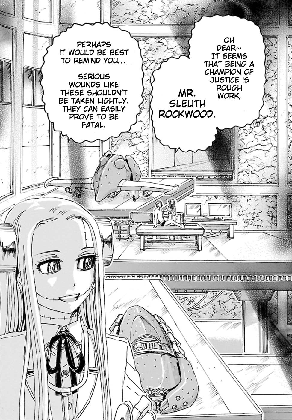 Franken Fran Frantic Chapter 20 page 4 - Chapter 20: The Dark Knight