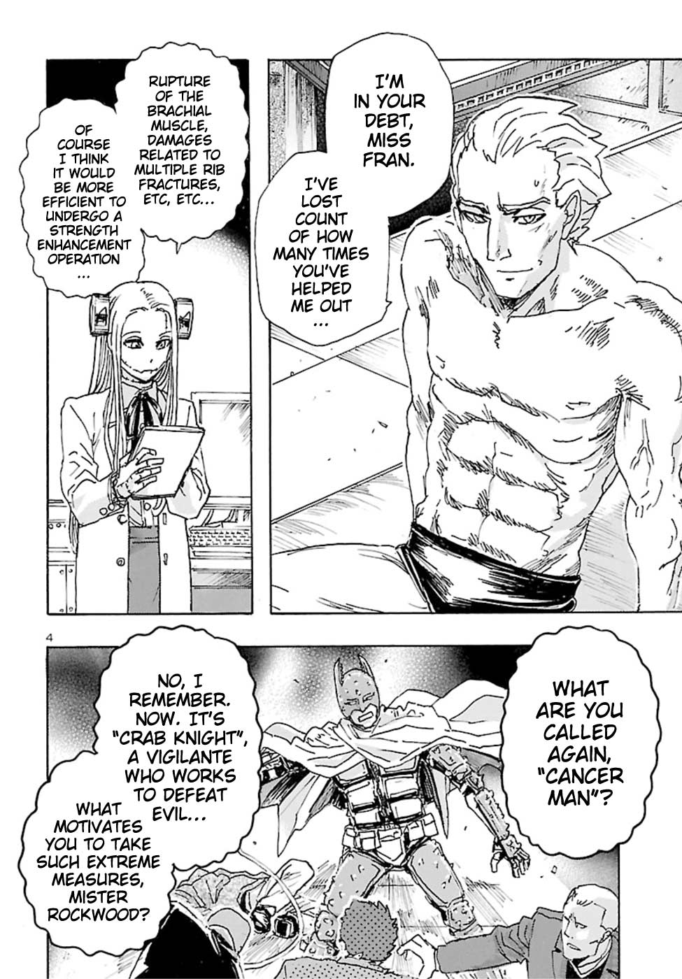 Franken Fran Frantic Chapter 20 page 5 - Chapter 20: The Dark Knight