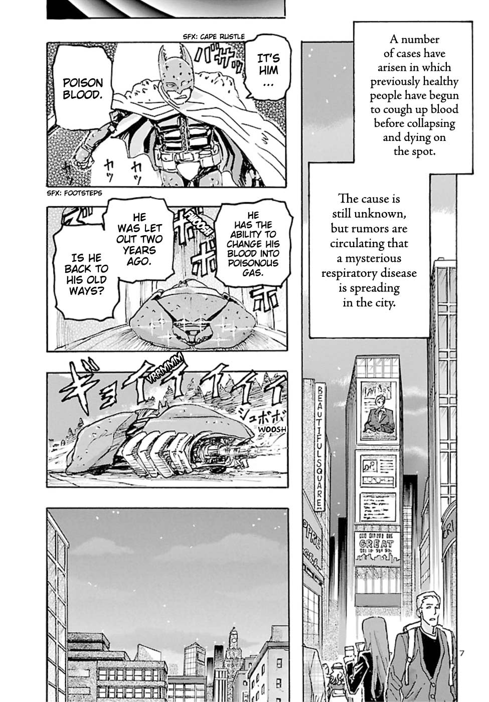 Franken Fran Frantic Chapter 20 page 8 - Chapter 20: The Dark Knight