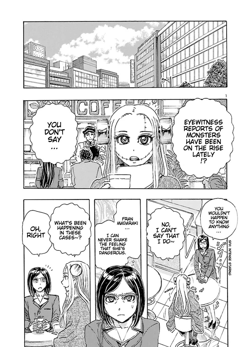 Franken Fran Frantic Chapter 21 page 1 - Chapter 21: Monstrous Whispers