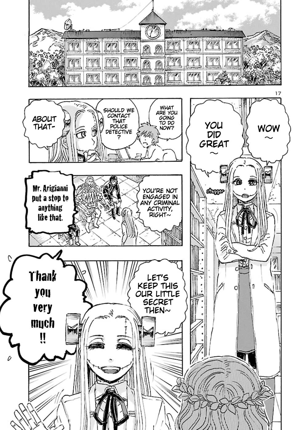 Franken Fran Frantic Chapter 21 page 16 - Chapter 21: Monstrous Whispers