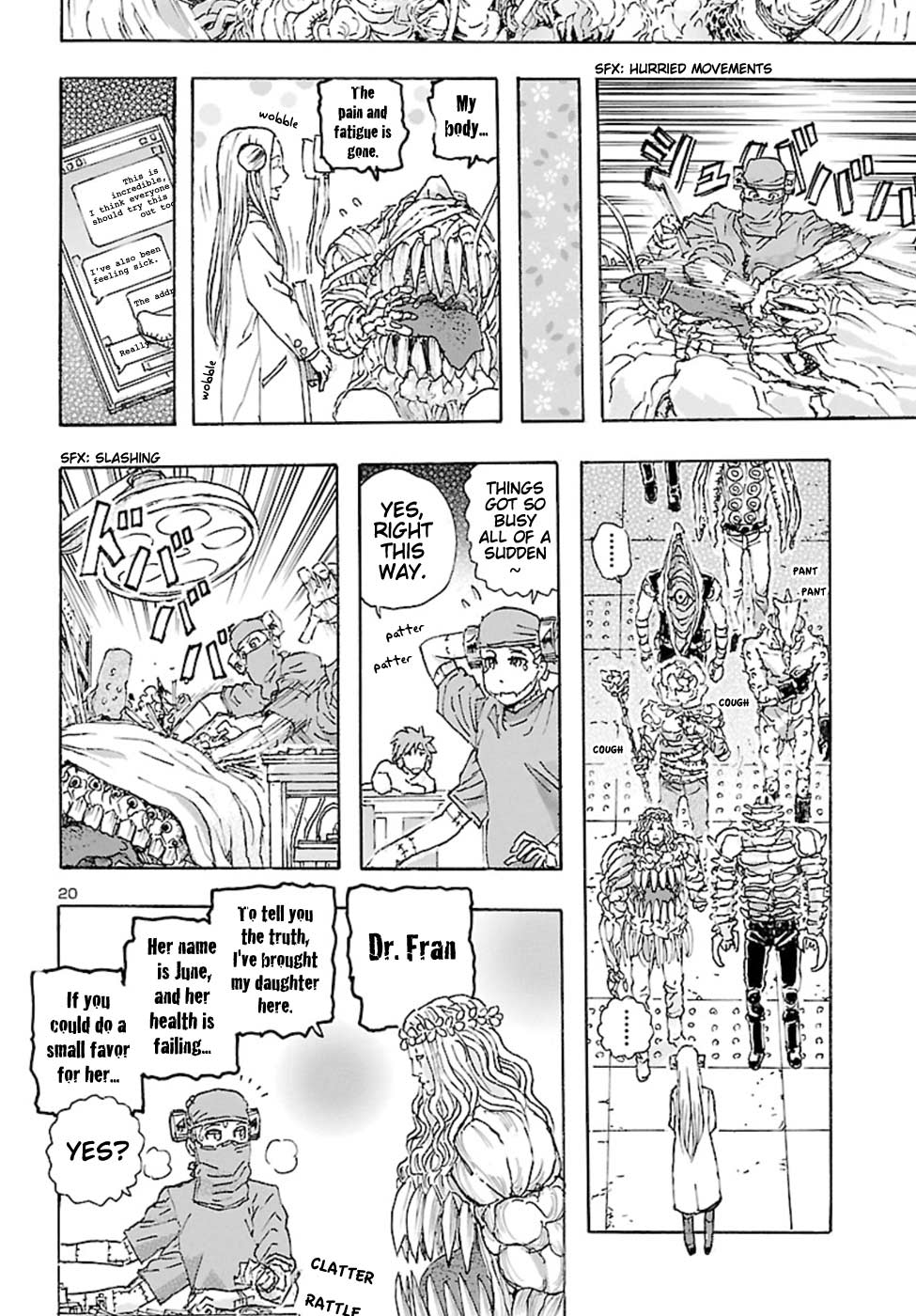Franken Fran Frantic Chapter 21 page 19 - Chapter 21: Monstrous Whispers