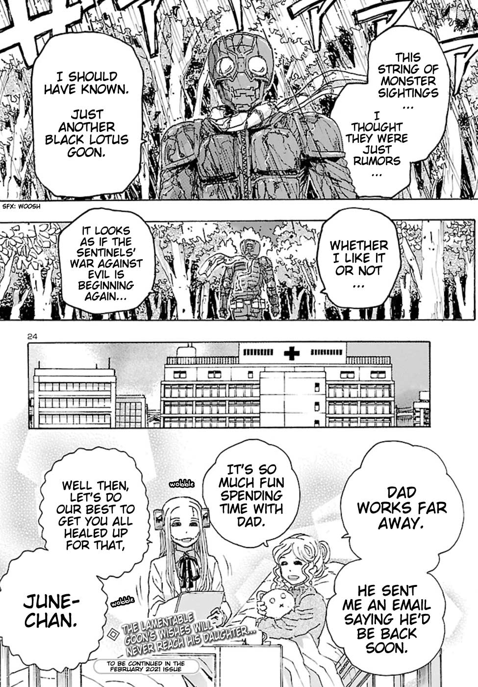 Franken Fran Frantic Chapter 21 page 22 - Chapter 21: Monstrous Whispers