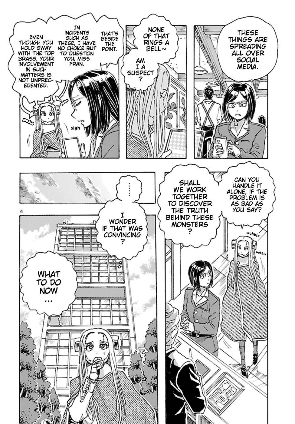 Franken Fran Frantic Chapter 21 page 3 - Chapter 21: Monstrous Whispers