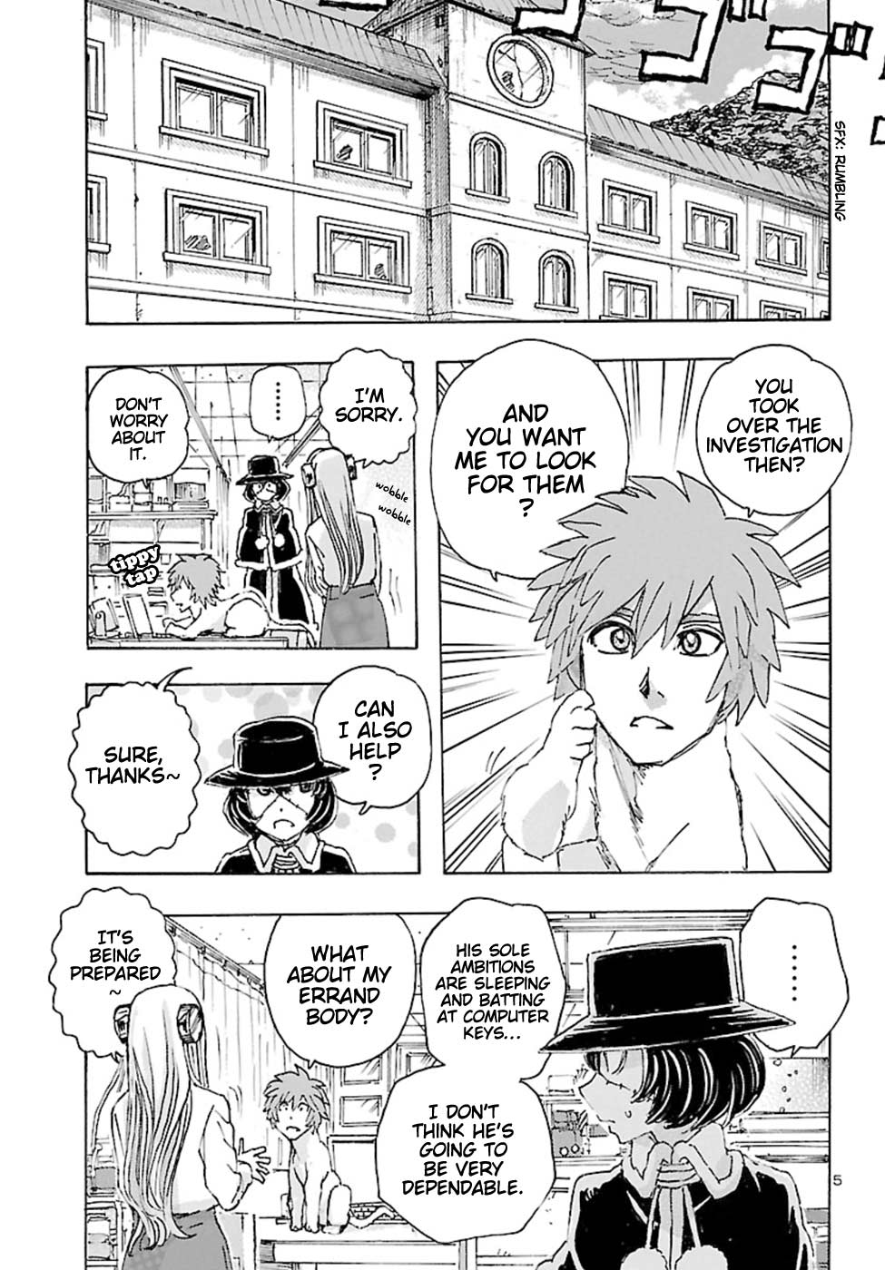 Franken Fran Frantic Chapter 21 page 4 - Chapter 21: Monstrous Whispers