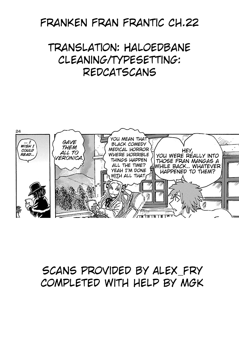 Franken Fran Frantic Chapter 22 page 25 - Chapter 22