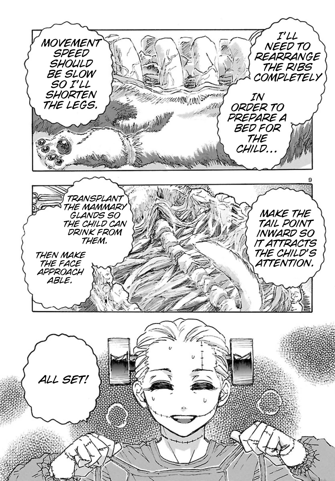 Franken Fran Frantic Chapter 23 page 9 - Chapter 23