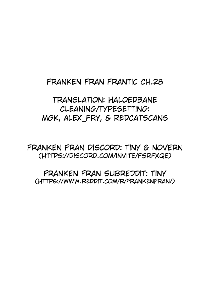 Franken Fran Frantic Chapter 28 page 24 - Chapter 28