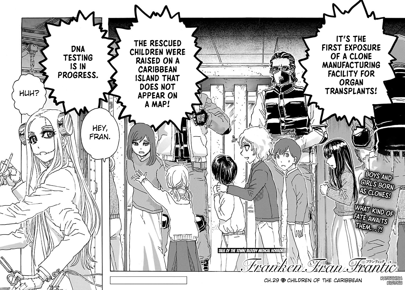 Franken Fran Frantic Chapter 29 page 2 - Chapter 29: Children of the Caribbean