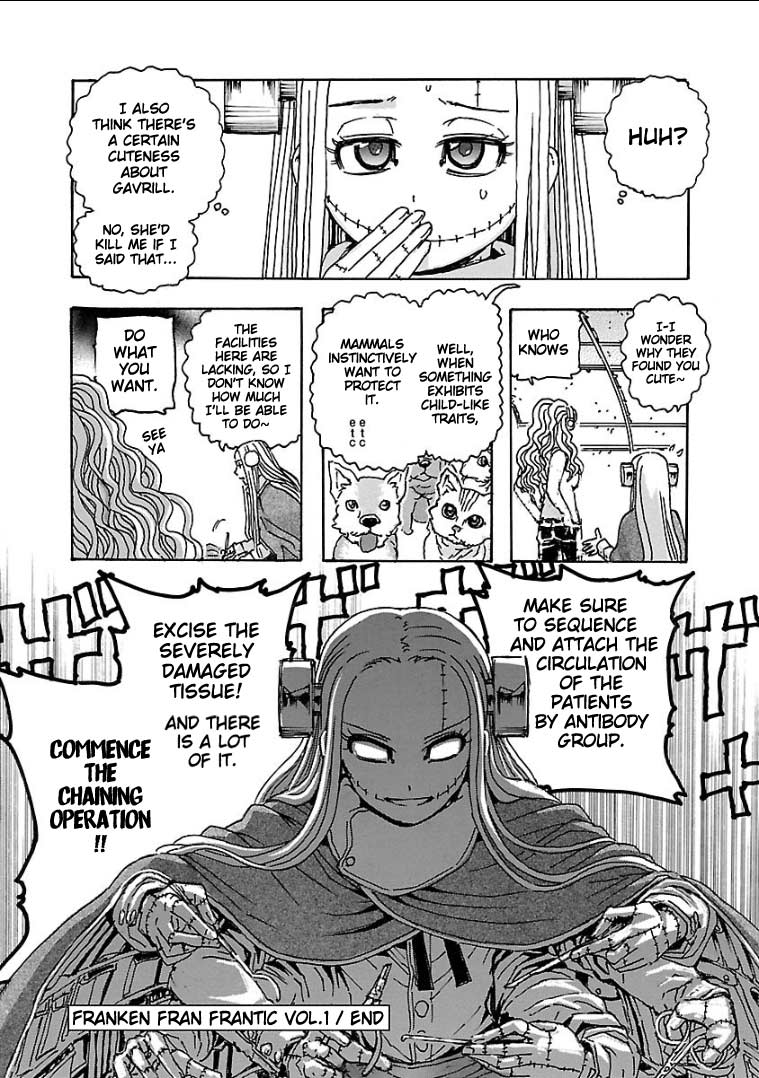 Franken Fran Frantic Chapter 3.1 page 6 - Chapter 3.1: Battle Royale After