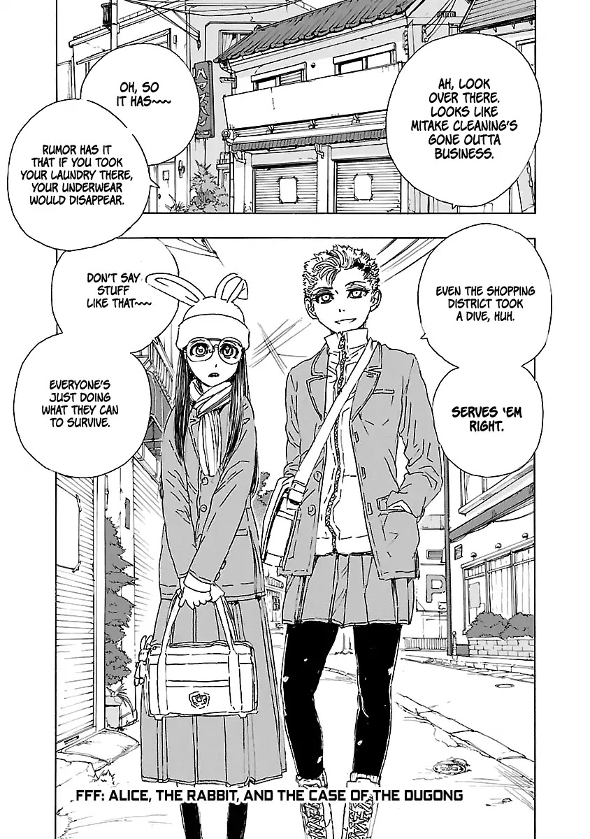 Franken Fran Frantic Chapter 3.2 page 2 - Chapter 3.2: Alice, the Rabbit and the case of the Dugong