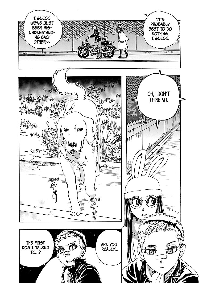 Franken Fran Frantic Chapter 3.3 page 21 - Chapter 3.3: Alice and The Rabbit's problem with canine rights.